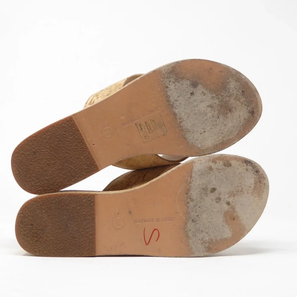 Ancient Greek Sandals criss red